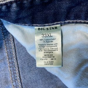 Big Star 33XL Voyager Straight 33x34